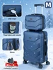 Чемодан S для ручной клади с USB и подстаканником Hakimi 430930391 купить за 5 264 ₽ в интернет‑магазине Wildberries