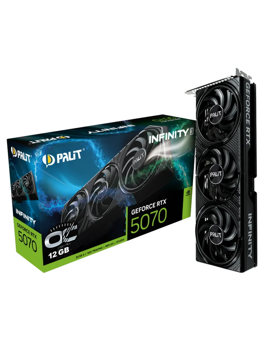 Видеокарта RTX 5070 12 ГБ RTL (NE75070S19K9-GB2050S)